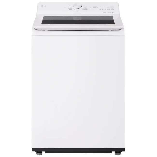 Laveuse LG à chargement vertical - 27 pouces blanche, 5,6 pi³, agitateur 4 directions & EasyUnload - WT8205CW