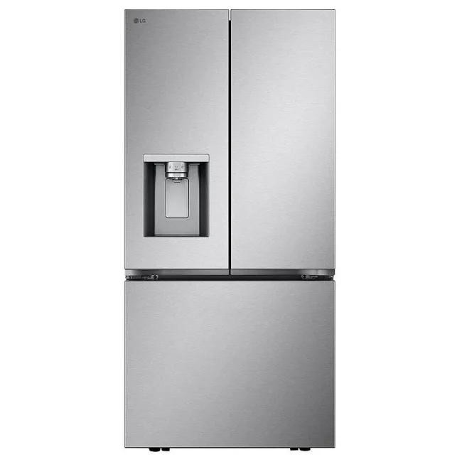 Réfrigérateur LG à portes françaises - 33 po inox, 20,2 pi³, double machine à glaçons et profondeur comptoir - LF20C6330S