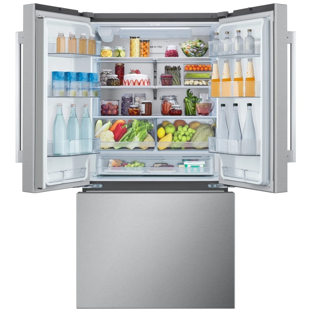 Réfrigérateur LG 36 pouces , capacité 32 pi³ et portes françaises , ENERGY STAR – LF32BSH42S – Image 3
