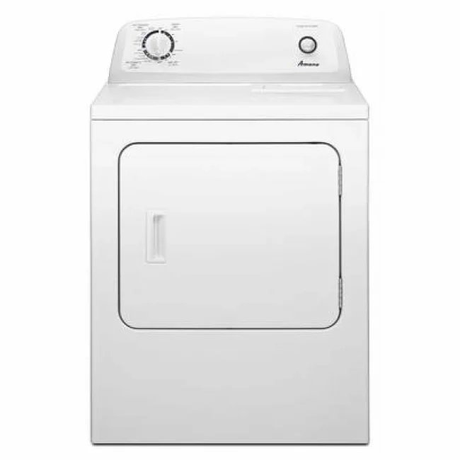 Sécheuse électrique Amana - 29 pouces blanche, 6,5 pi³, AutoDry et anti-froissage - YNED4655EW